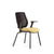 conference chair Black Plastic back surround / With Arms Echo Conference Chair Black Plastic back surround / With Arms