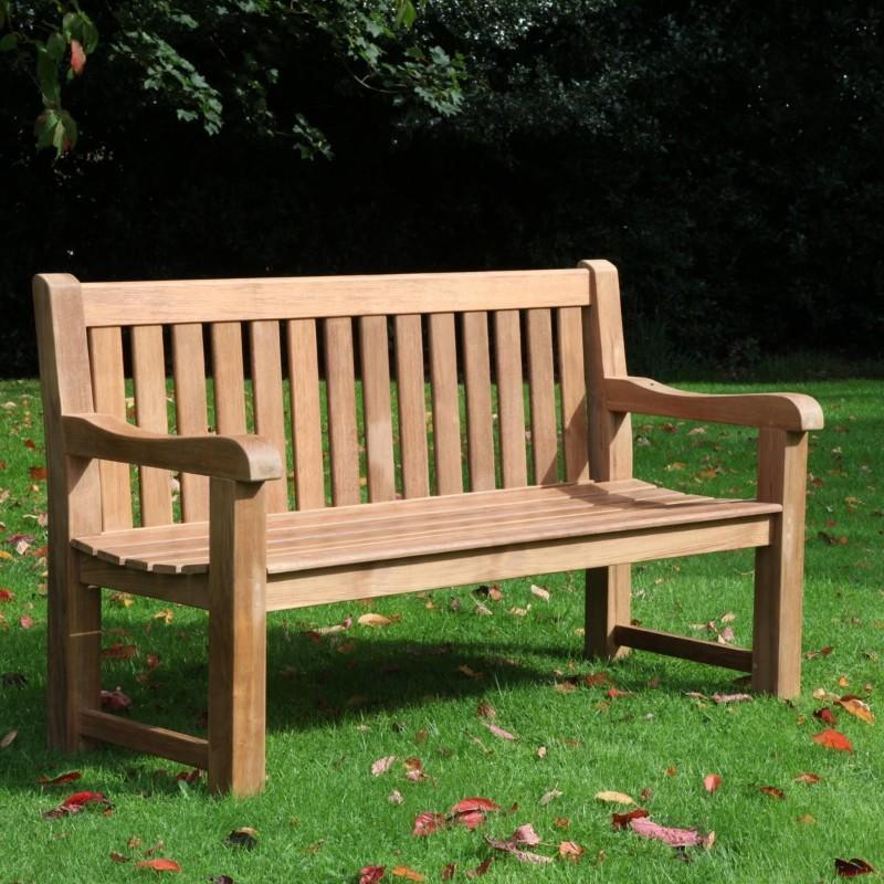 outdoor tables &amp; benches Clarion Teak Bench