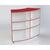 Wendover MFC Double Sided Mobile Radius Bookcase