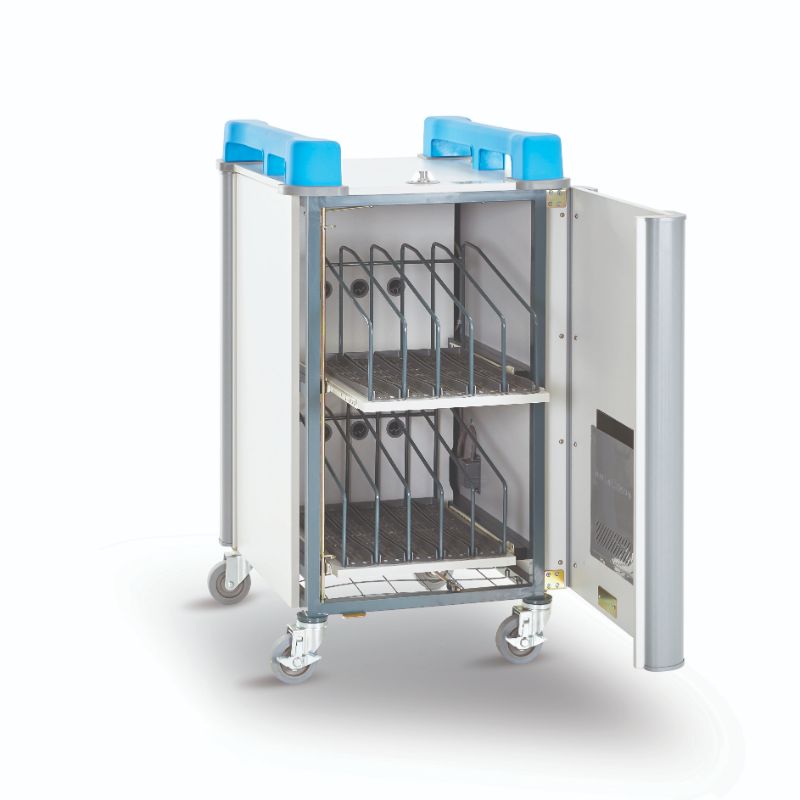 10 Device Mobile AC Charging Trolley