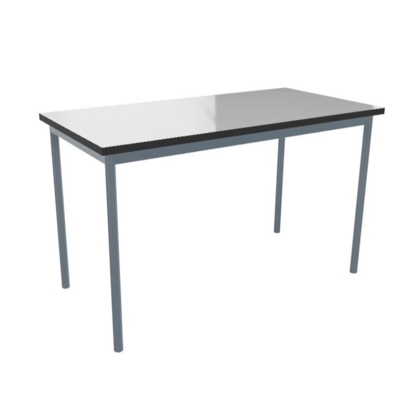 Whiteboard Top Montana Rectangular Heavy Duty Classroom Tables | Four ...