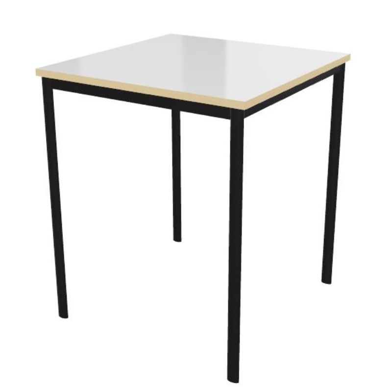 Whiteboard Top Square Welded Frame Classroom Tables