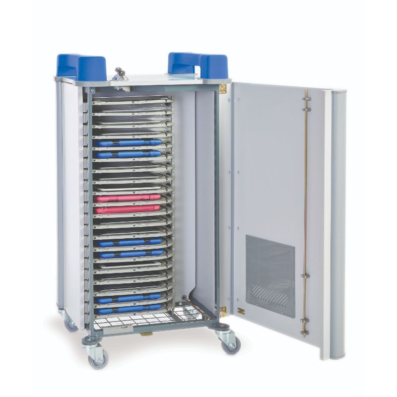 10-Device Static AC Charging Cabinet