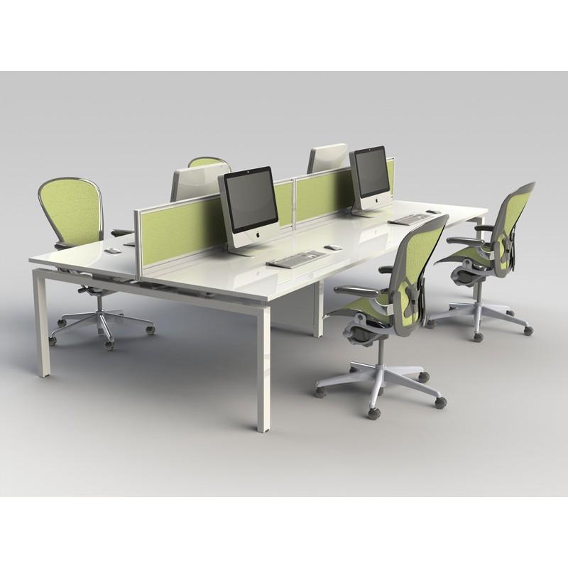 Bench Desk Standard Bench Desk System, 1200 Deep