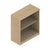 bookcase 887mm Colorado Open Fronted Combi-Stor Units, 800 wide 887mm