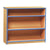 Bookcase Low Coloured Edge Bookcase Low