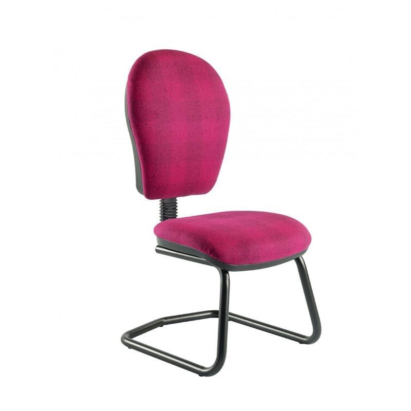 Cantilever chair No Arms / Standard / Black Helix Round Back Cantilever Chair No Arms / Standard / Black