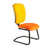 Cantilever chair No Arms / Standard / Black Hurley Squared Back Cantilever Chair No Arms / Standard / Black