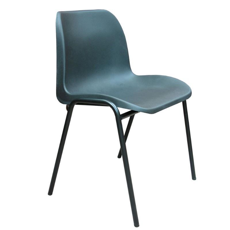 classroom chairs Blue Hille Eco Chair Blue