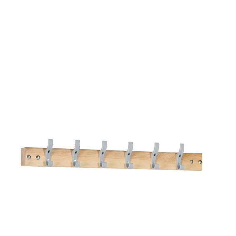 Cloakroom Storage 900mm (6 coat hooks) Cloakroom Coat Rail 900mm (6 coat hooks)