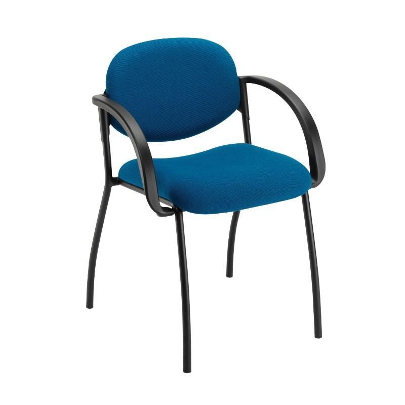 conference chair 4 Leg Chair w/Polypropylene Arms / Black Trail Chair 4 Leg Chair w/Polypropylene Arms / Black