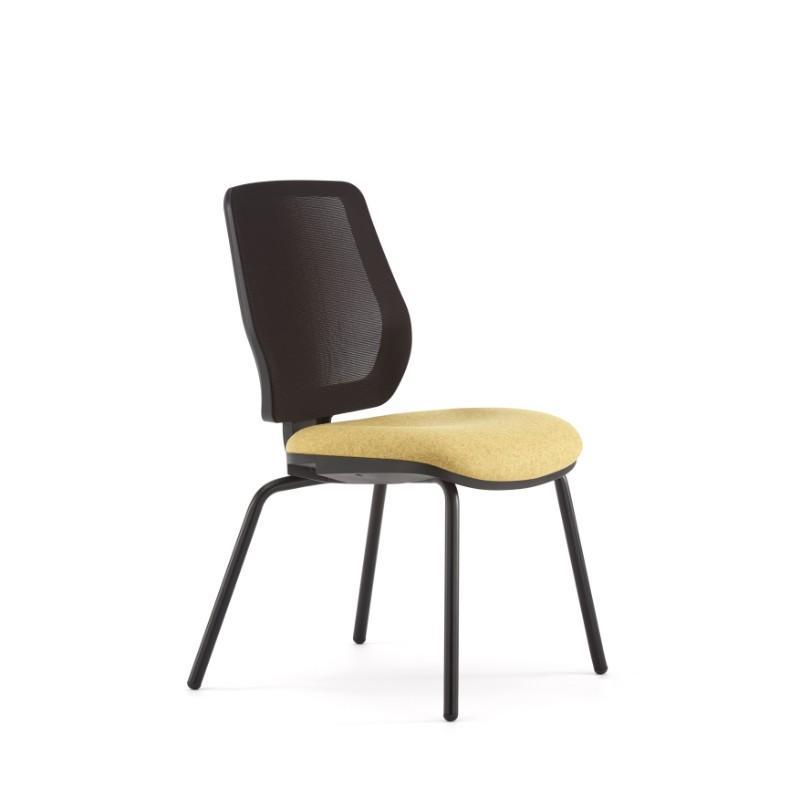 conference chair Black Plastic back surround / No Arms Echo Conference Chair Black Plastic back surround / No Arms