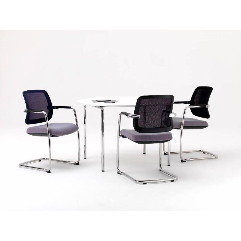 conference chair Mesh back / Black Cantilever Nation Visitor Chair Mesh back / Black Cantilever