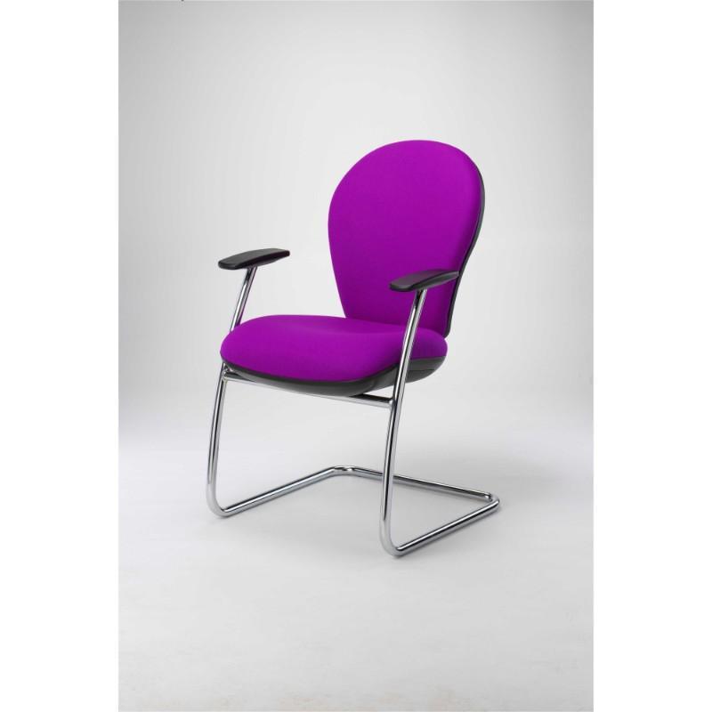 conference chair No Arms / Black Orbit Visitor Chair No Arms / Black