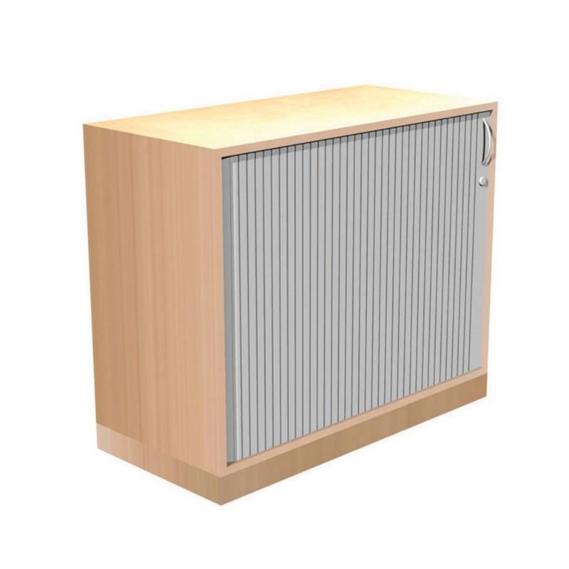 cupboard Alpine X-Range Tambour Cupboard, 1000 Wide