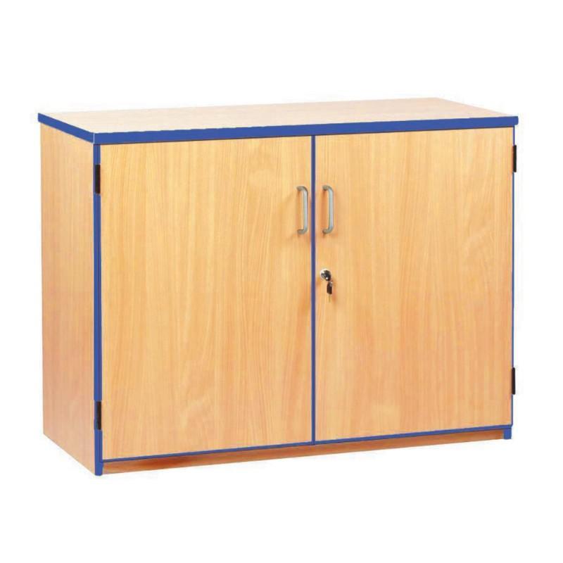 Cupboard Low Coloured Edge Cupboard Low