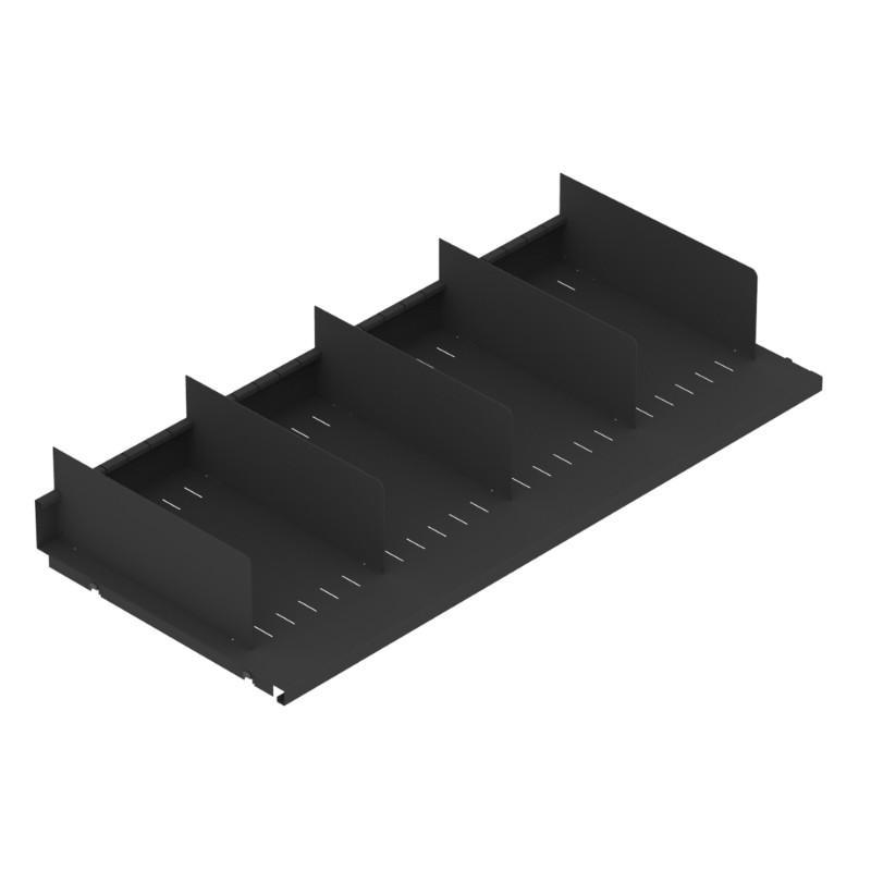 cupboard Slotted Shelf with 5 Dividers Colorado Storage Cupboard Internals Slotted Shelf with 5 Dividers