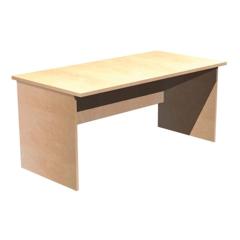 desk 1000 Alpine Straight Workstations, Panel Leg 1000