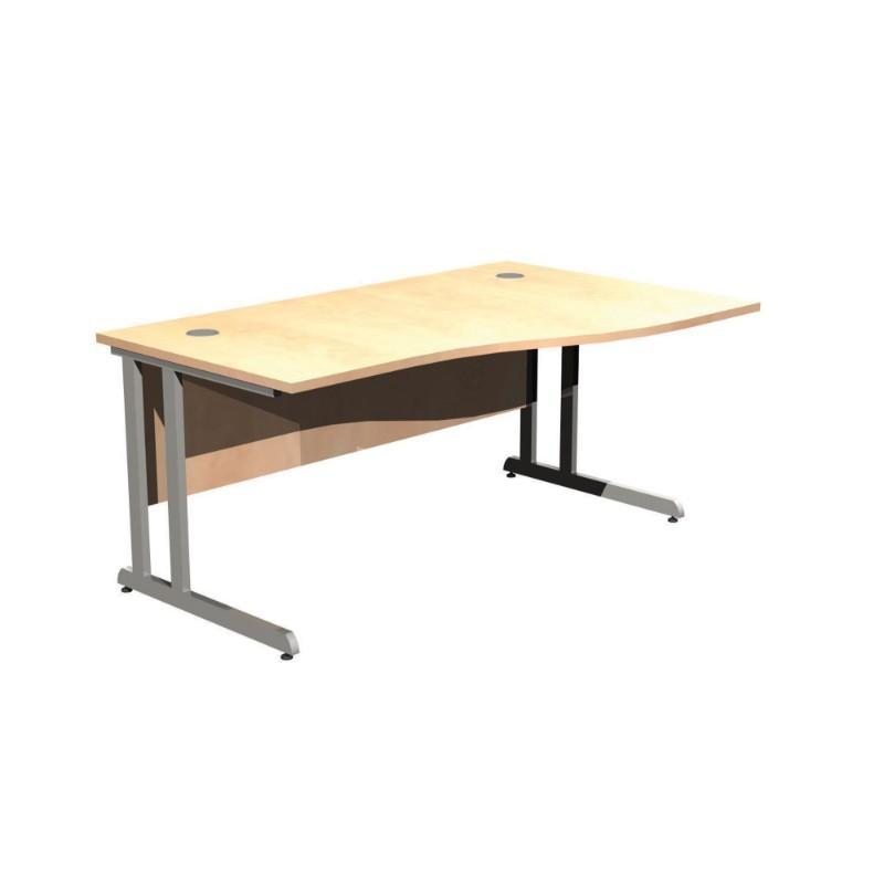 desk 1200 / Left Hand Alpine Wave Workstation 1200 / Left Hand