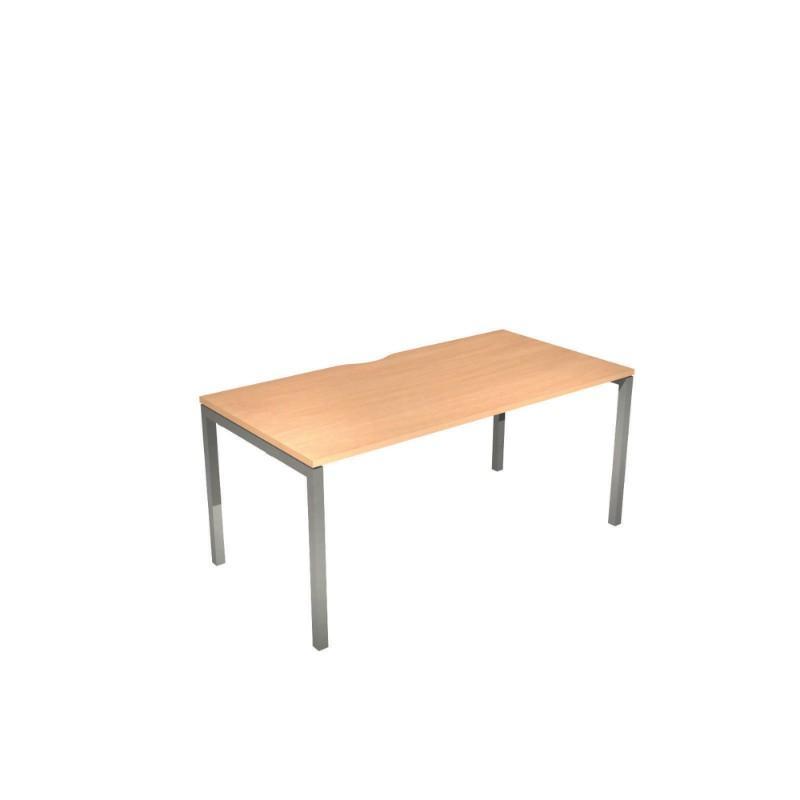 Nova Desk with Scoop Back