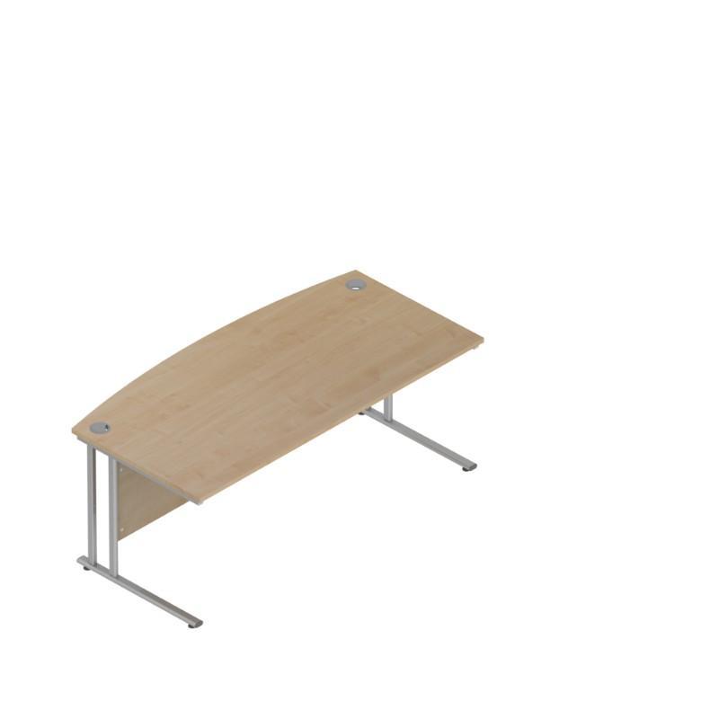desk 1600 / Cantilever Plus Colorado Bow Fronted Desks 1600 / Cantilever Plus