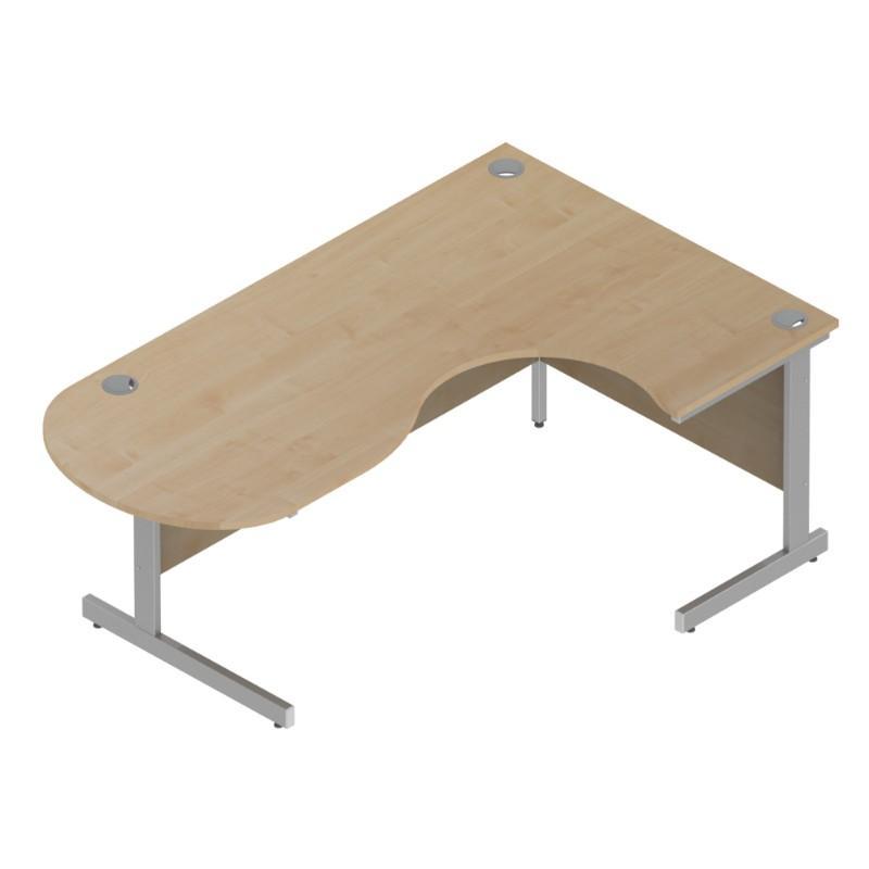 desk Cantilever Colorado D-end Cockpit Workstations Cantilever