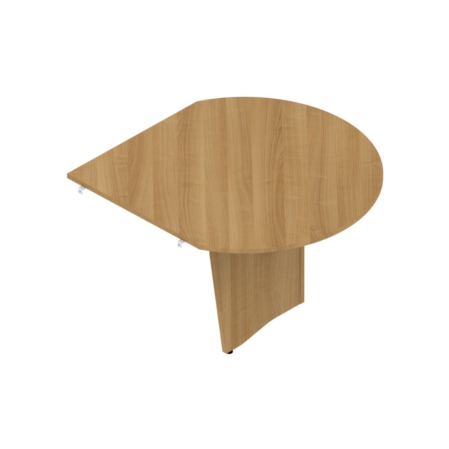 desk Colorado Teardrop Shape Desk Extension