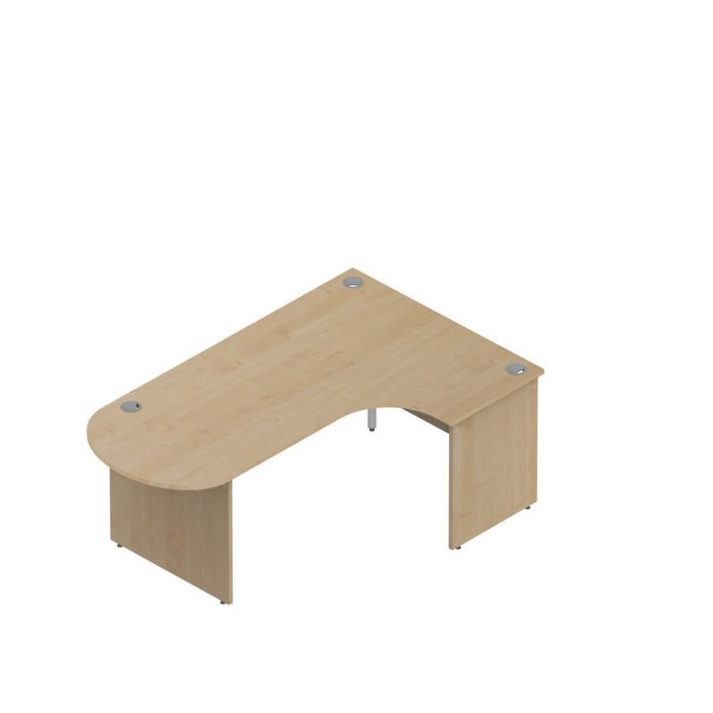 desk Panel Colorado D-end Combi Workstations Panel