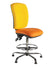 Draughtsman Chair No Arms / Standard / Chrome Hurley Squared Back Draughtsman Chair No Arms / Standard / Chrome