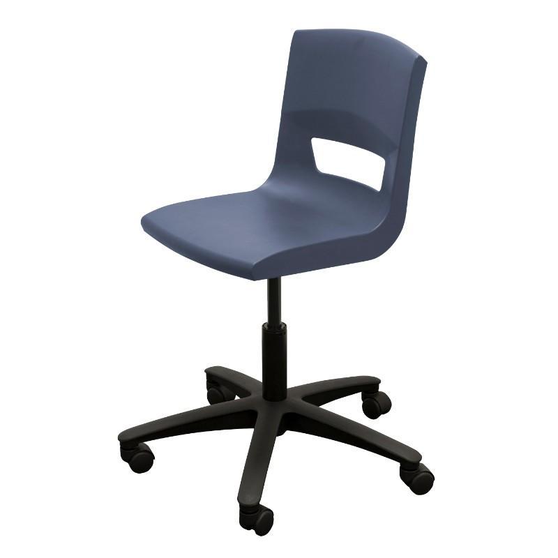 it chairs Black Nylon Base KI Postura Plus Task Chair Black Nylon Base