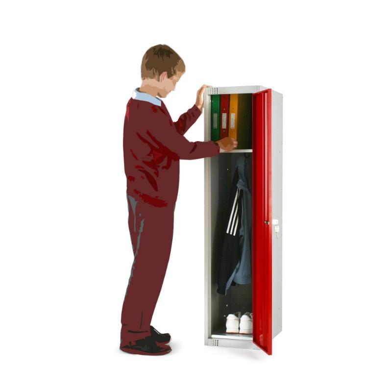 Lockers 1 / Size 1 - 300w x 300d x 1370h / Single Low Height Dura lockers 1 / Size 1 - 300w x 300d x 1370h / Single