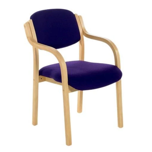 Meeting Chair Arms Bray Wood Frame Meeting Chair Arms