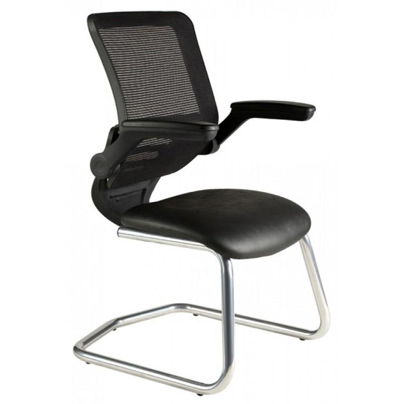 Meeting Chair Chrome Chertsey Mesh Back Meeting Chair Chrome
