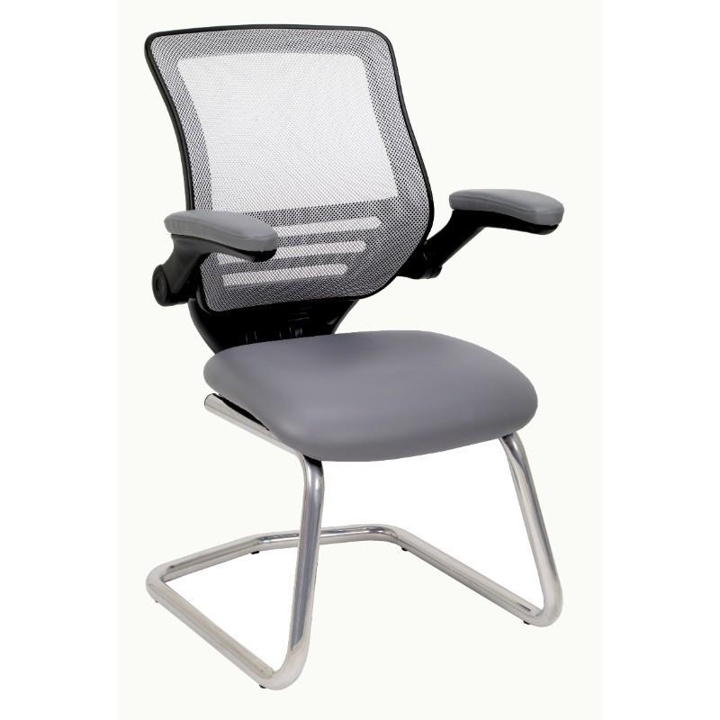 Meeting Chair Chrome Kelmscott Mesh Back Meeting Chair Chrome