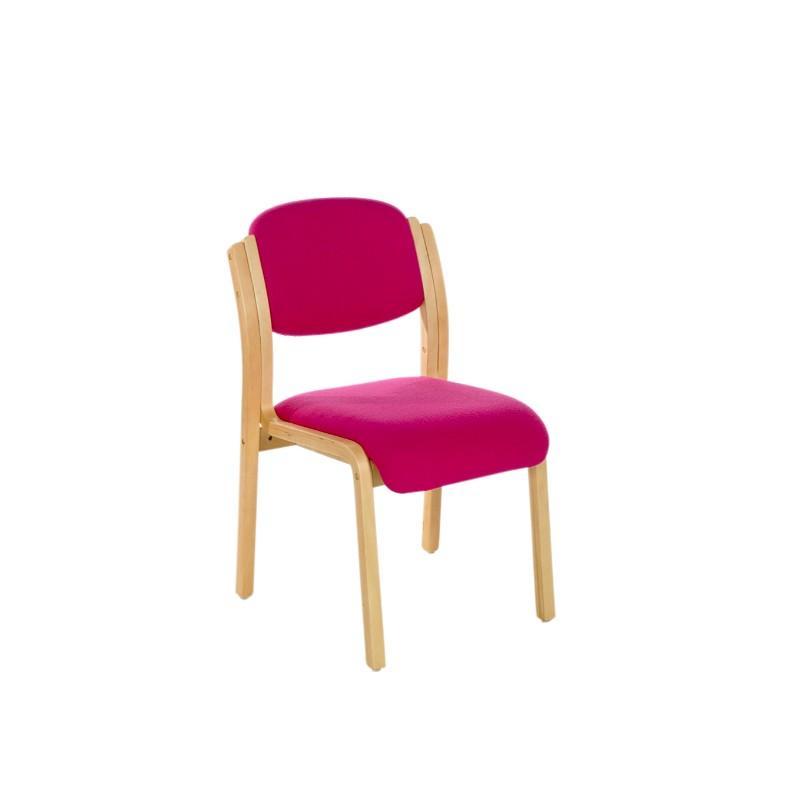 Meeting Chair No Arms Bray Wood Frame Meeting Chair No Arms