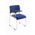 Meeting Chair Side Chair, Upholstered Seat & Back with Tablet Royston Sled Frame Chair