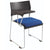 Meeting Chair Side Chair, Upholstered Seat with Tablet Royston Sled Frame Chair