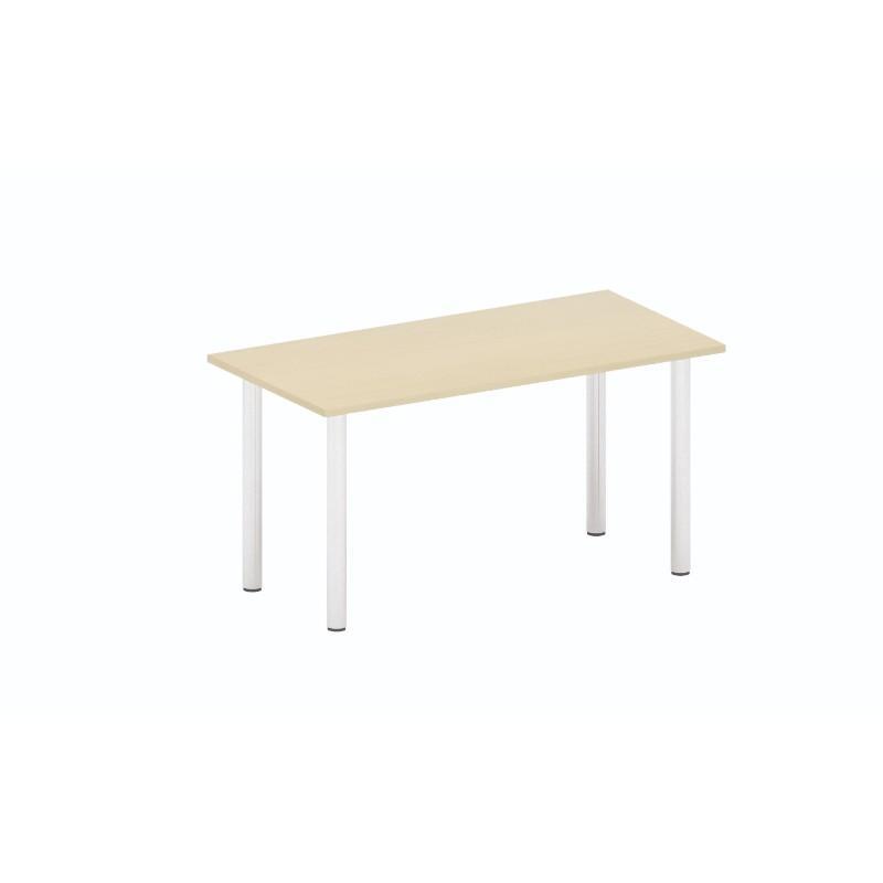Alpine Meeting Table With Fixed Pole Legs, 700mm Deep
