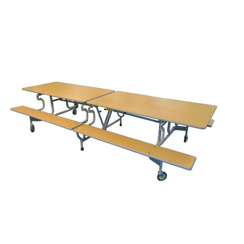mobile folding tables Sico Rectangular Folding BY Bench Units
