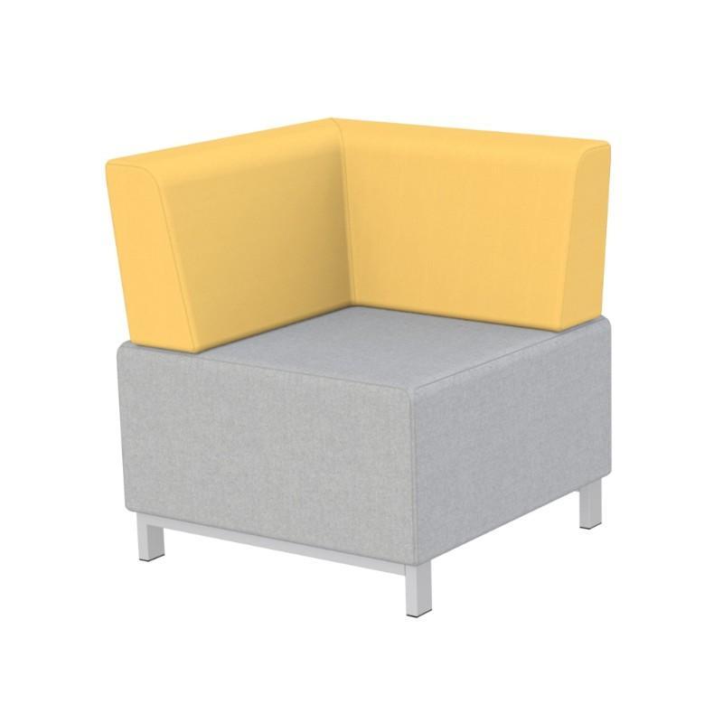 Modular Seating Single Unit w/Back Stanza Seating Single Unit w/Back