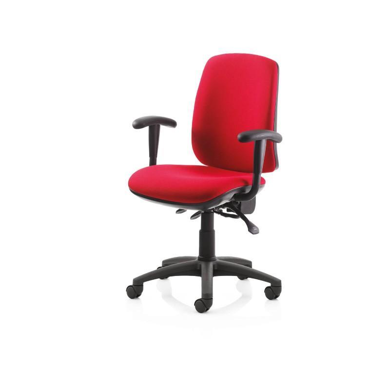 operator chair Black Height Adjustable Arms / Black Nylon Spider Base / Standard 3D Operators Chair Black Height Adjustable Arms / Black Nylon Spider Base / Standard