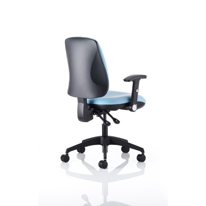 operator chair Black Height Adjustable Arms / Black Nylon Spider Base / Standard 3D Operators Chair Black Height Adjustable Arms / Black Nylon Spider Base / Standard