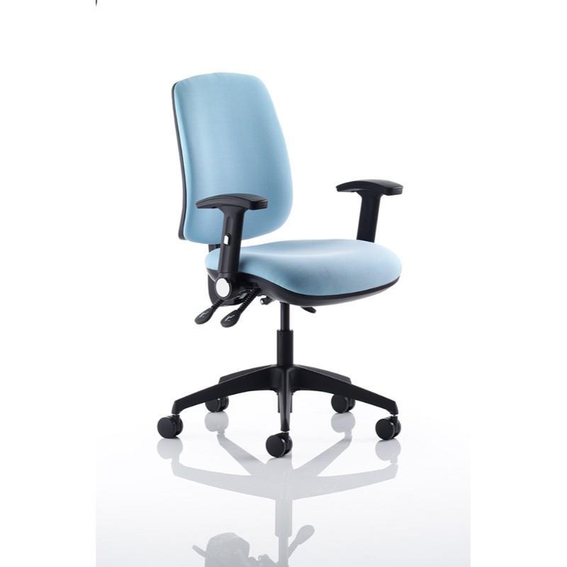 operator chair Black Height Adjustable Arms / Black Nylon Spider Base / Standard 3D Operators Chair Black Height Adjustable Arms / Black Nylon Spider Base / Standard