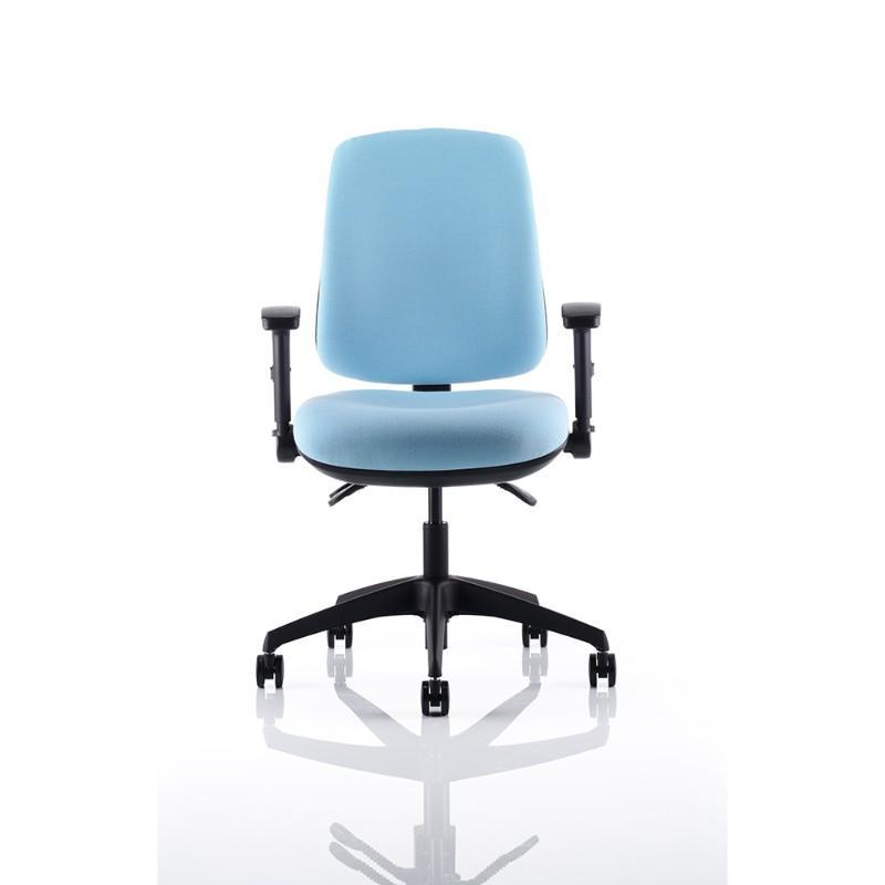 operator chair Black Height Adjustable Arms / Black Nylon Spider Base / Standard 3D Operators Chair Black Height Adjustable Arms / Black Nylon Spider Base / Standard