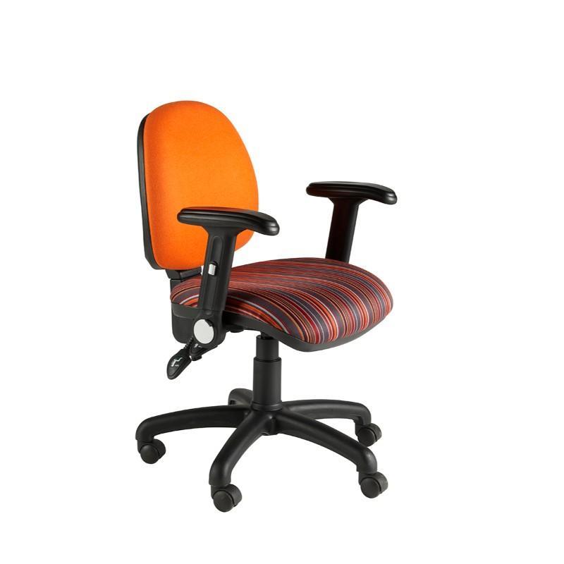 Operator Chair Folding Arms / Standard / Black Abingdon Medium Back Operator Chair Folding Arms / Standard / Black