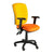 Operator Chair Folding Arms / Standard / Black Hurley Squared Back Operator Chair Folding Arms / Standard / Black