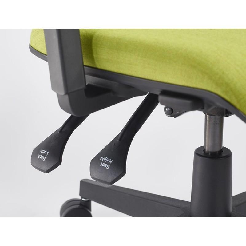 operator chair No Arms / Black Base / Standard Vivo Medium Back Operator Chair No Arms / Black Base / Standard