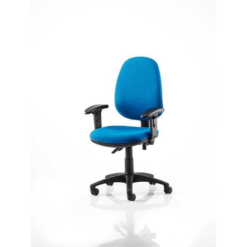 Operator Chair No Arms / Black Nylon Base Pitch High Back Operator Chair No Arms / Black Nylon Base