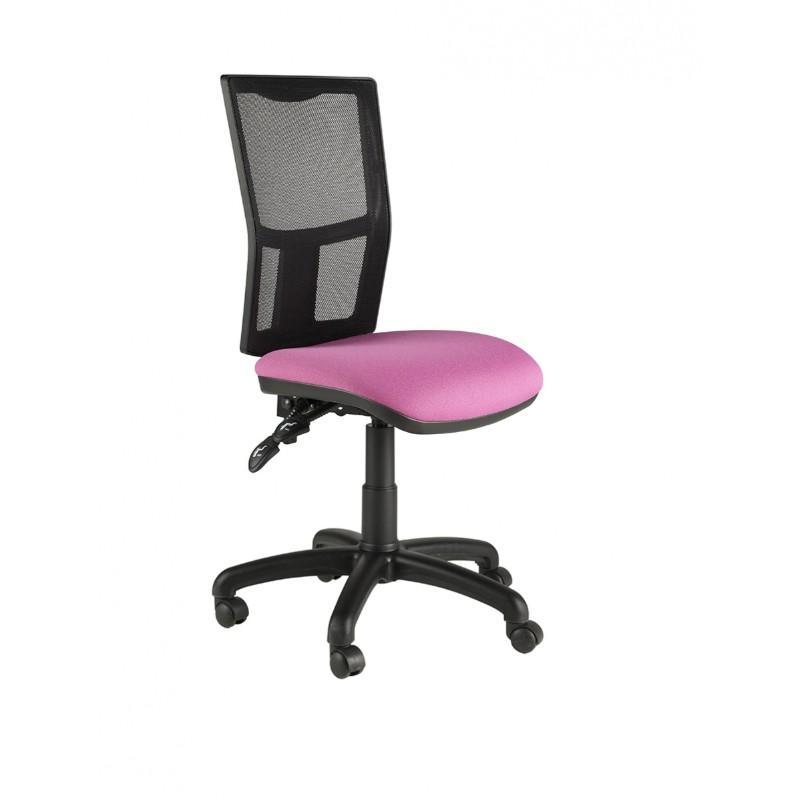 Operator Chair No Arms / Standard / Black Clipper Mesh Back Operator Chair No Arms / Standard / Black