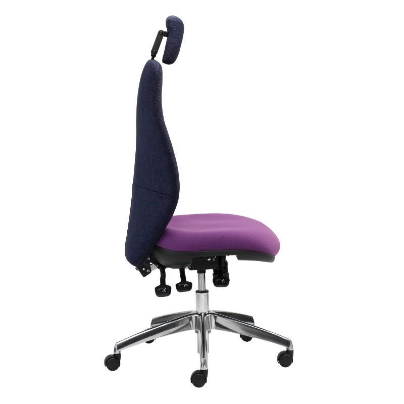 operator chair No Arms / Standard / Black Dart Executive Operator Chair No Arms / Standard / Black